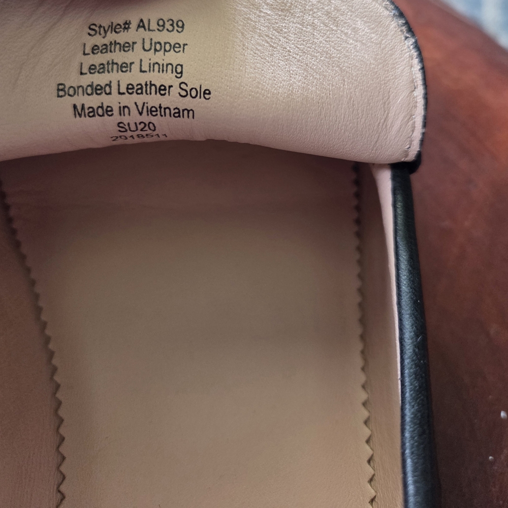 J. Crew Black Leather Penny Loafers - Picture 5 of 7